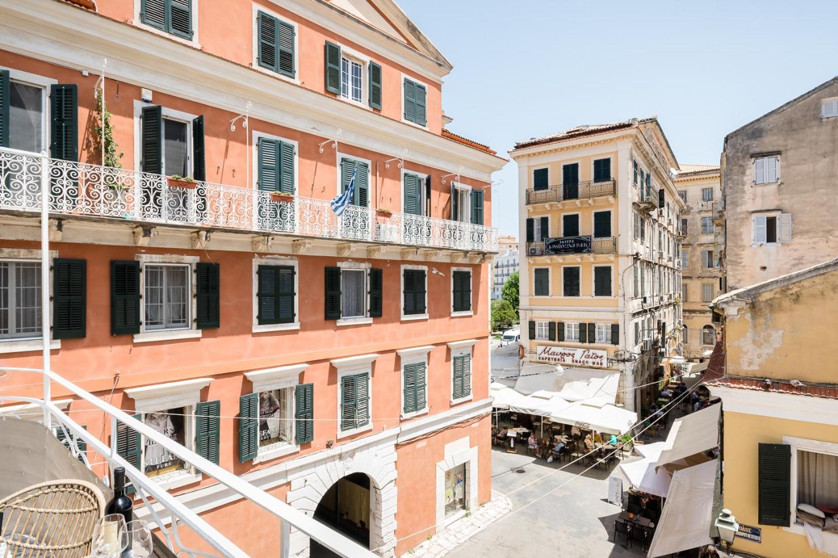 Νicol 'S Ηouse In Corfu Town Daire Dış mekan fotoğraf