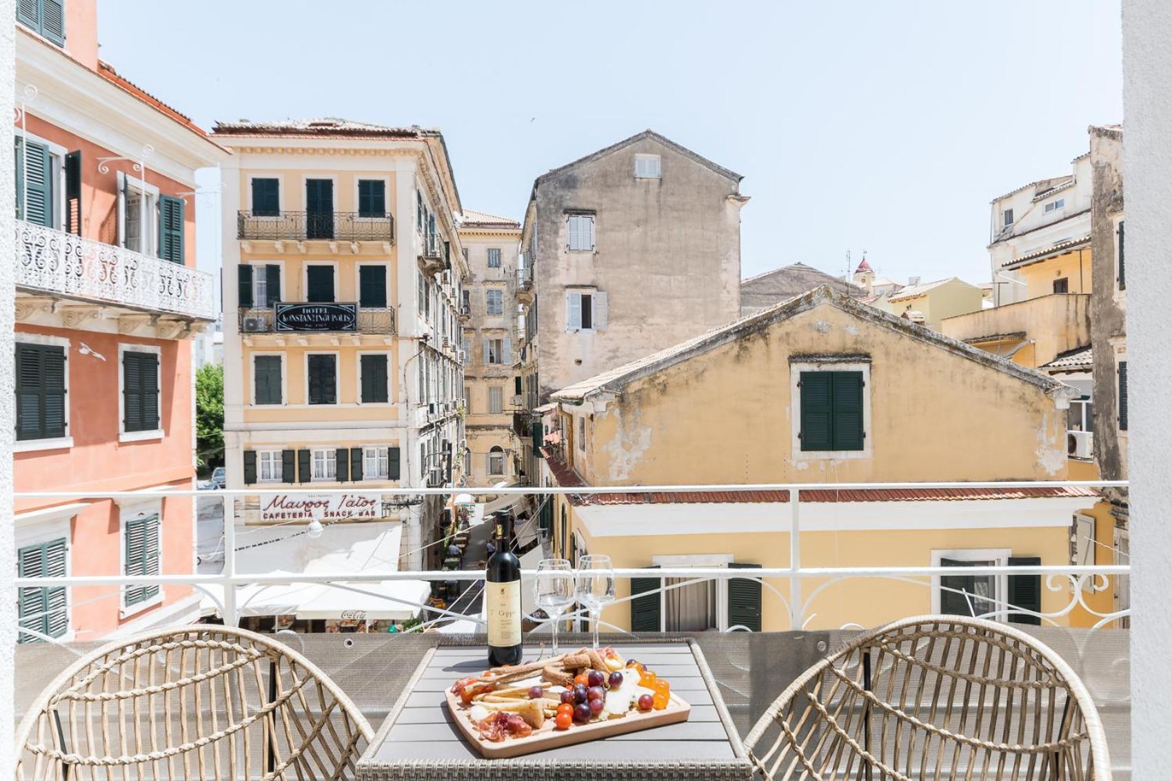 Νicol 'S Ηouse In Corfu Town Daire Dış mekan fotoğraf